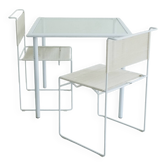 Bellotti table and chairs for Fly line