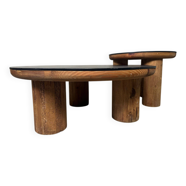2 tables basses japandi — Beyit