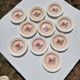 10 Vintage Villeroy & Boch Soup Plates Model 1584
