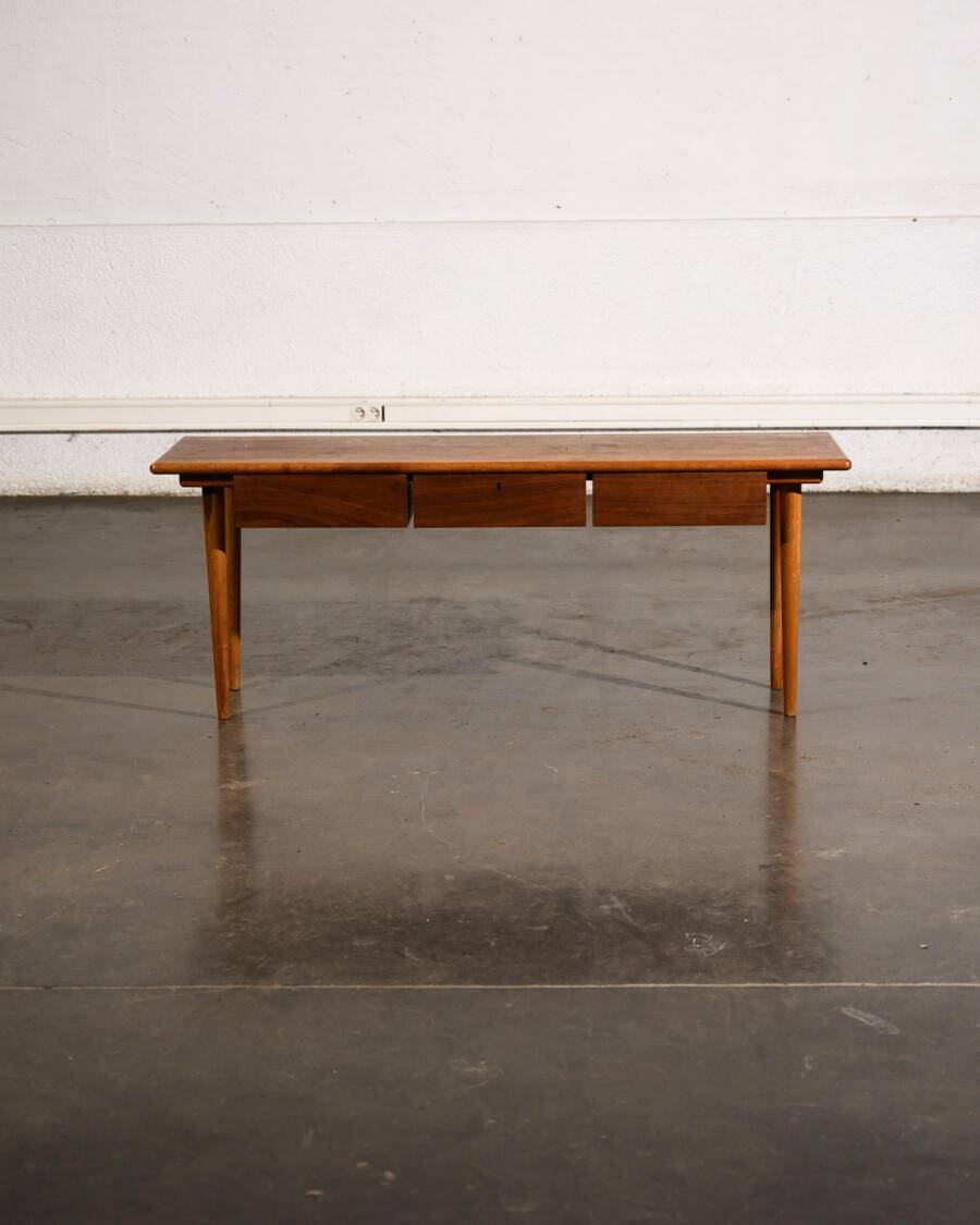 Teak TV console