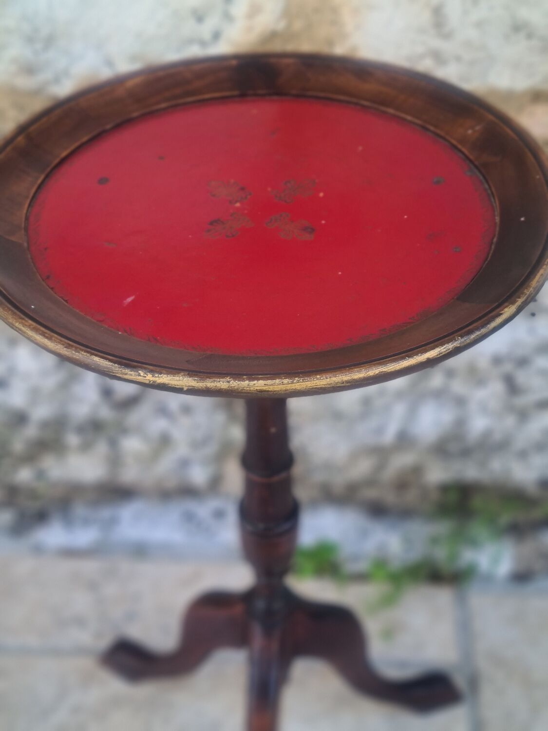 Mahogany pedestal table