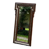 Miroir en bois et laiton style Napoléon