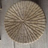 Wicker coffee table