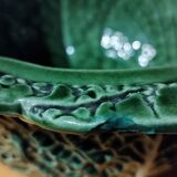 Green Cabbage Barbotine Soup Tureen