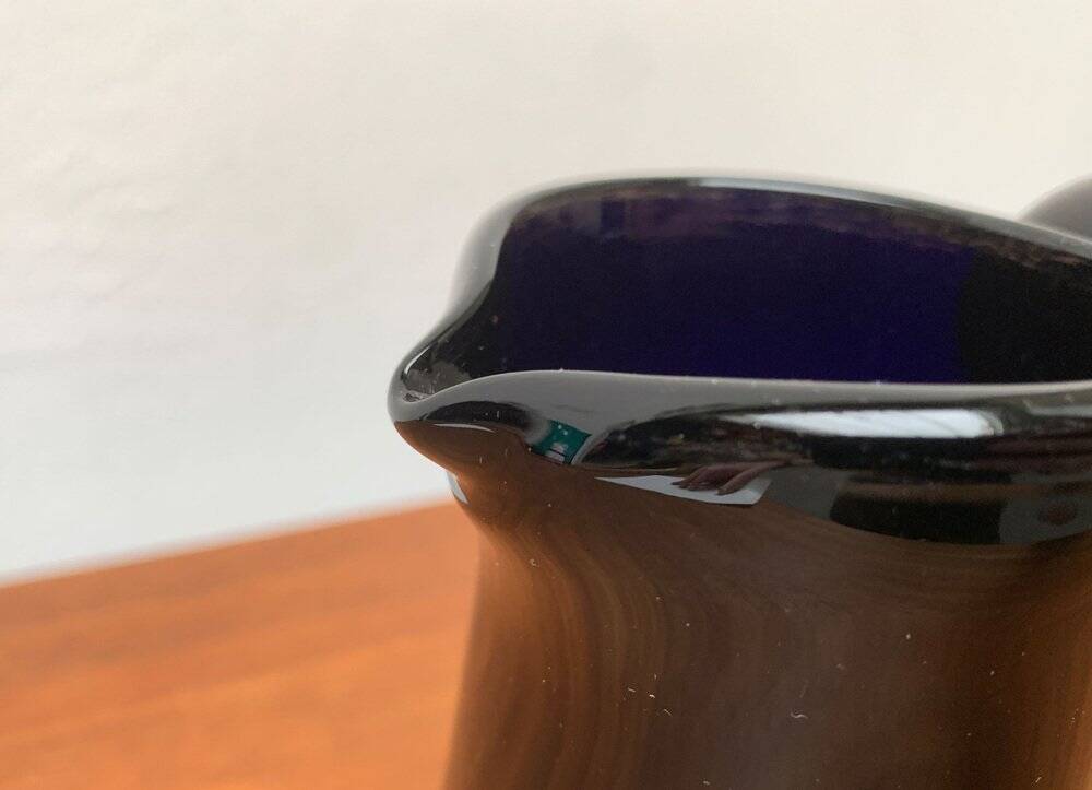 French Vintage Glass Carafe by Jean-Pierre Umbdenstock