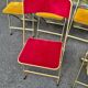 Set of 10 folding chairs Chaisor "theater chair"