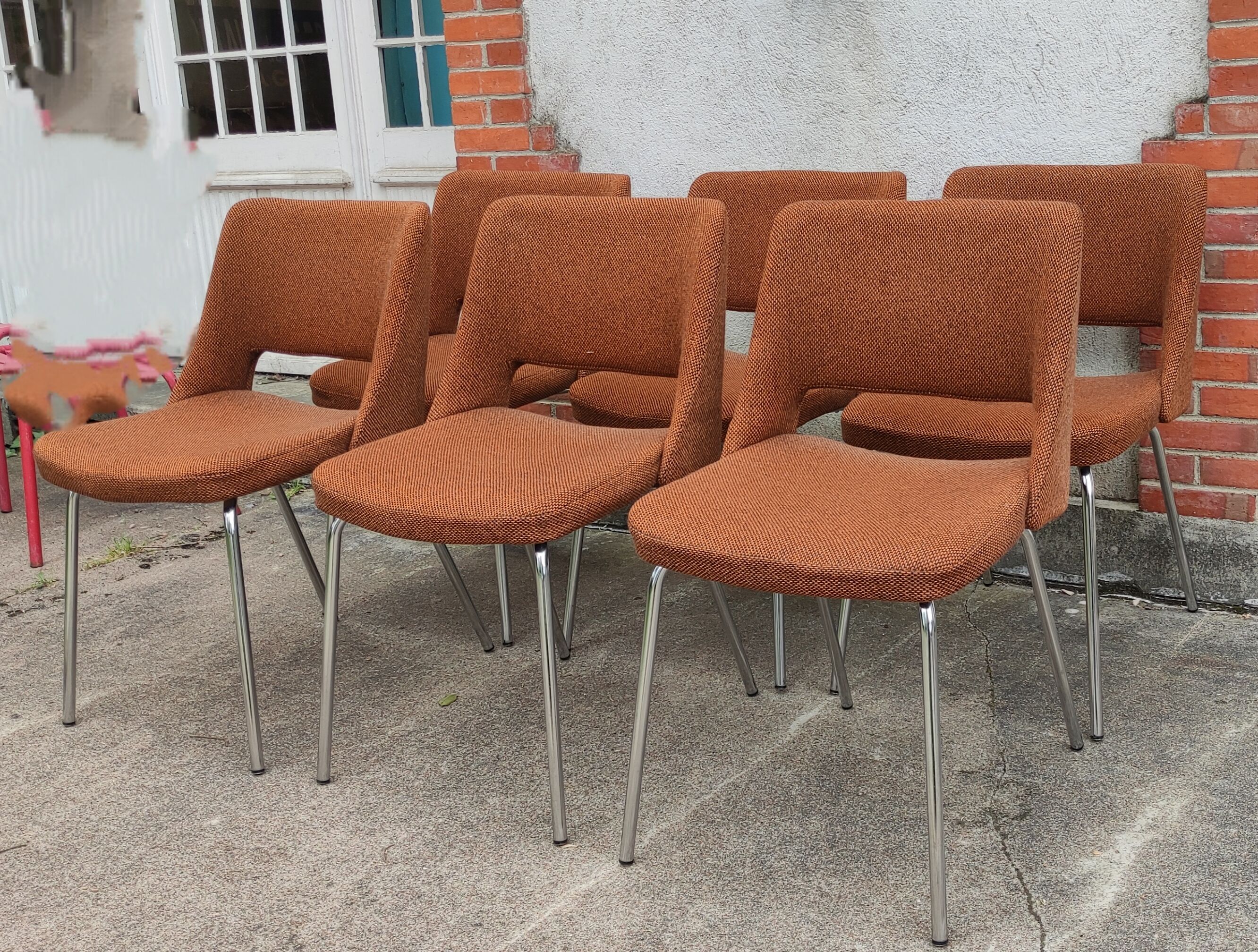 Series of 10 Chairs design "conference"