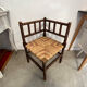 Armchair angle pearl wood rosary turned wood inspired by Louis XIII