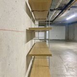 Enetri shelving system vintage oak Niels Gammelgaard for Ikea