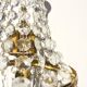 Grapevine balloon chandelier " hollywood regency " 50