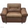 Brazil style club armchair, full-grain leather with a patina finish.
