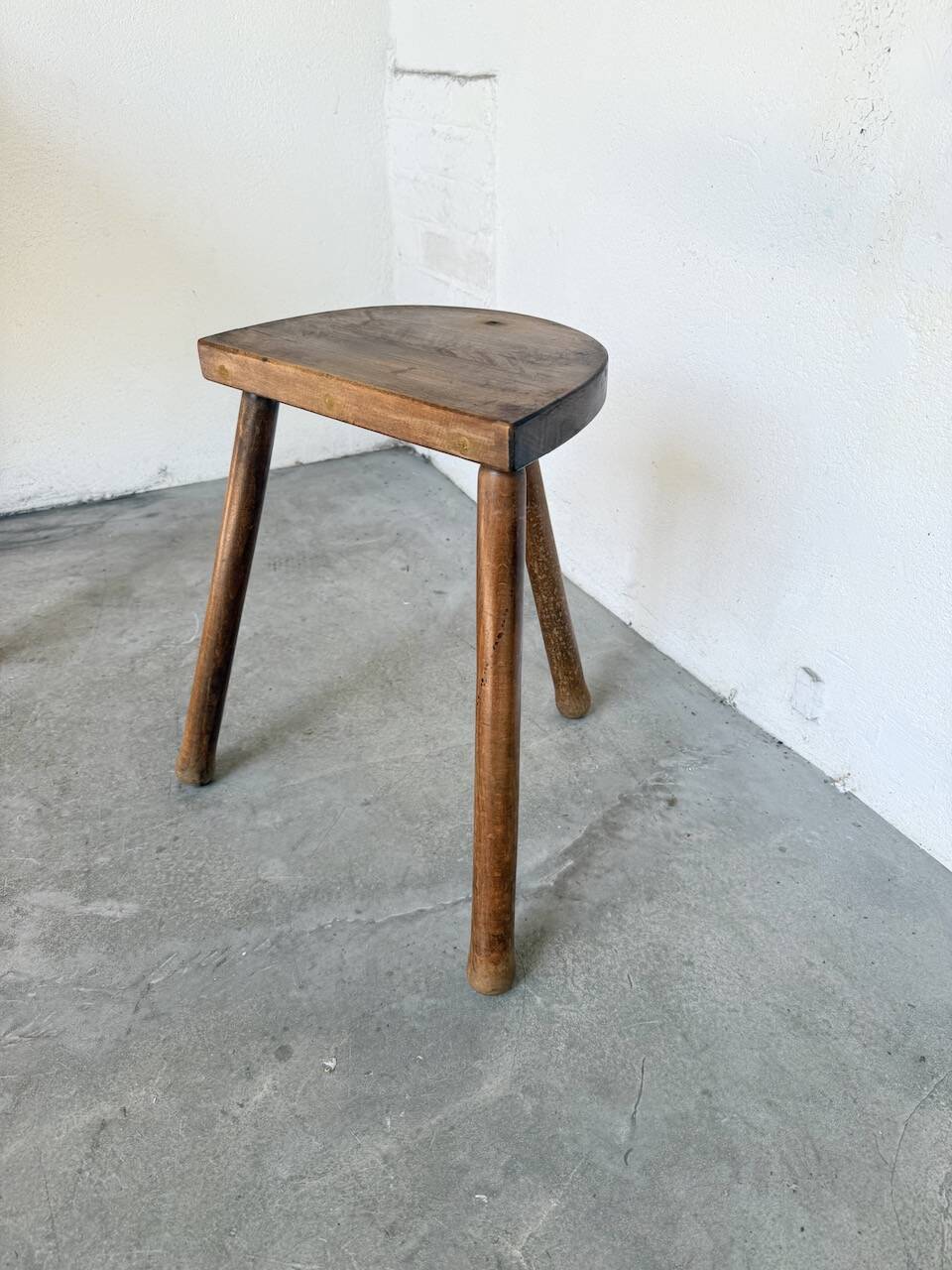 Oak tripod stool 1950