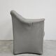 Postmodern leather armchairs Tentazione by Mario Bellini for Cassina.