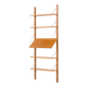 Scandinavian vintage shelving unit in oak, 1960s