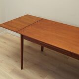 Teak table, Danish design, 1970s, production: Denmark