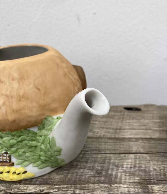 Staffordshire English Slush Teapot