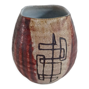 Vase en céramique accolay