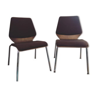 Pair of 80s Chairs Sitag