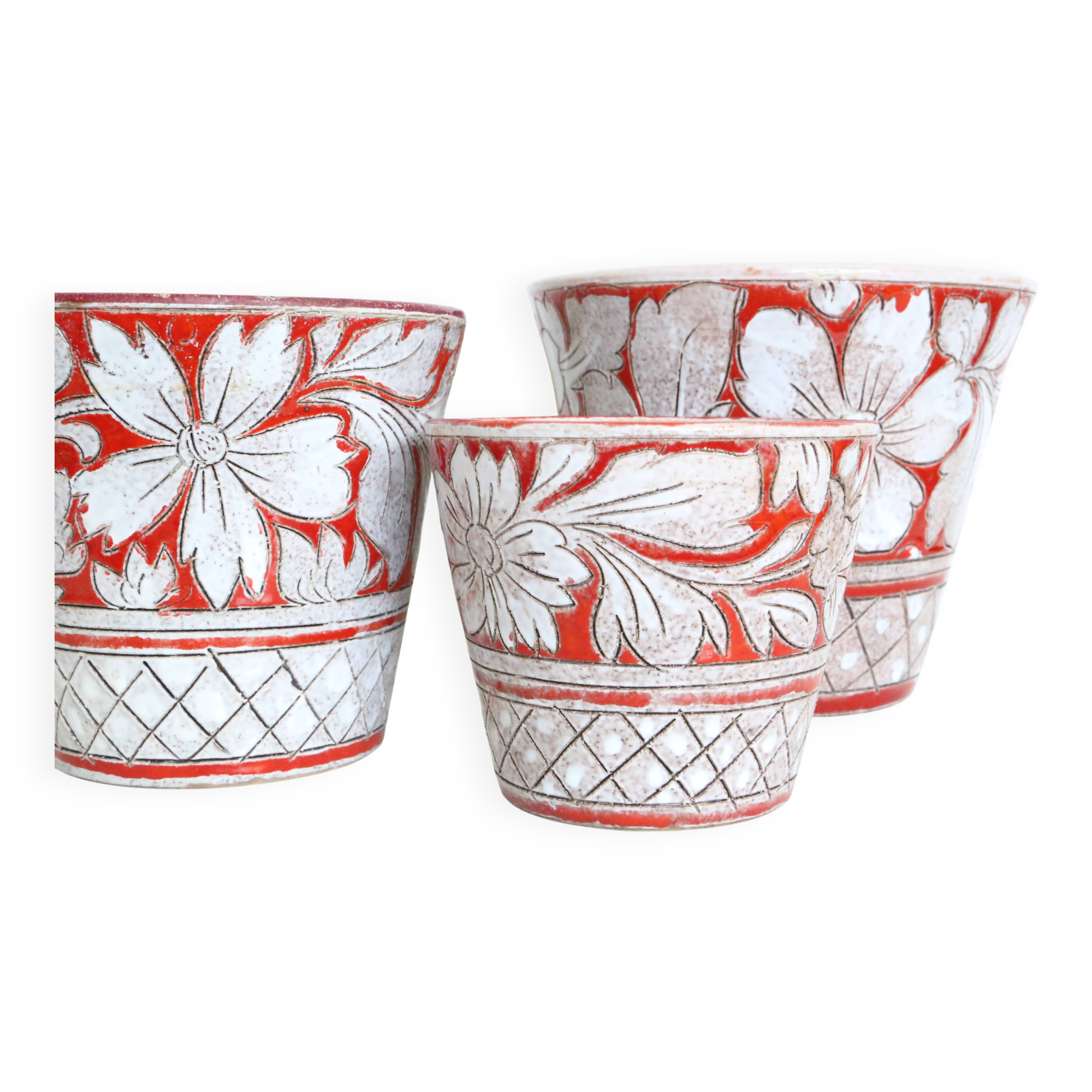 Italian ceramic planter by Fratelli Fanciullacci, circa 1950/60