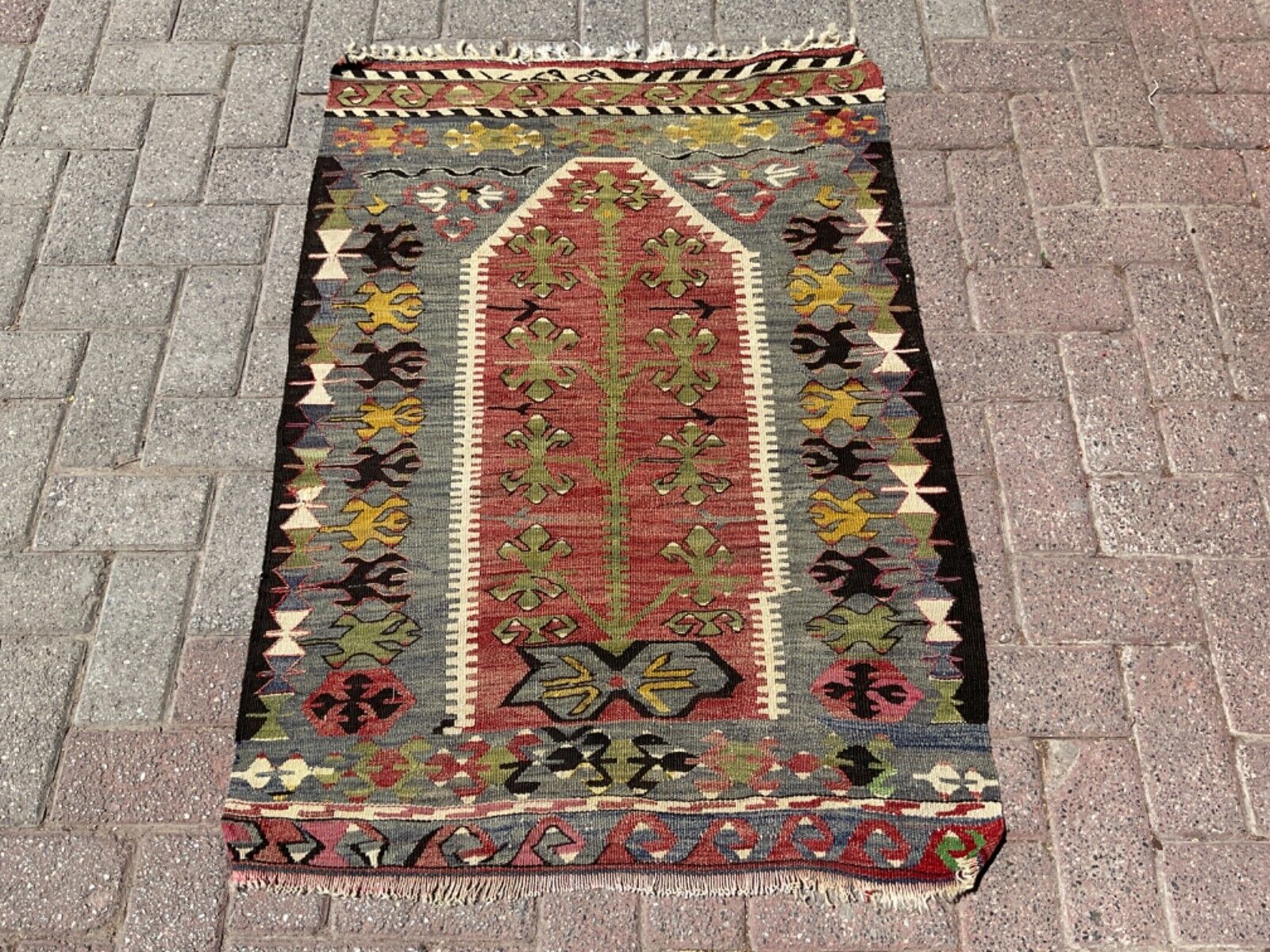 Tapis Kilim, tapis de cuisine, tapis anatolien, tapis Kelim