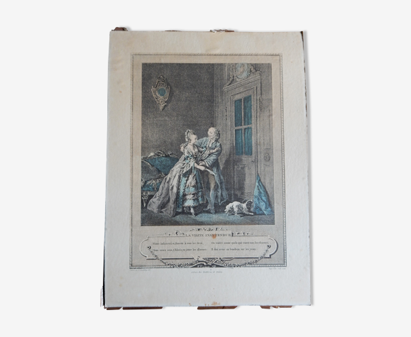 XVIIIth style Boudoir print