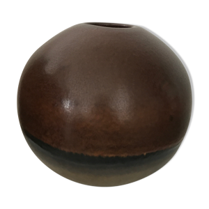 vase sphère bicolore