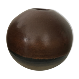Two-tone sphere vase