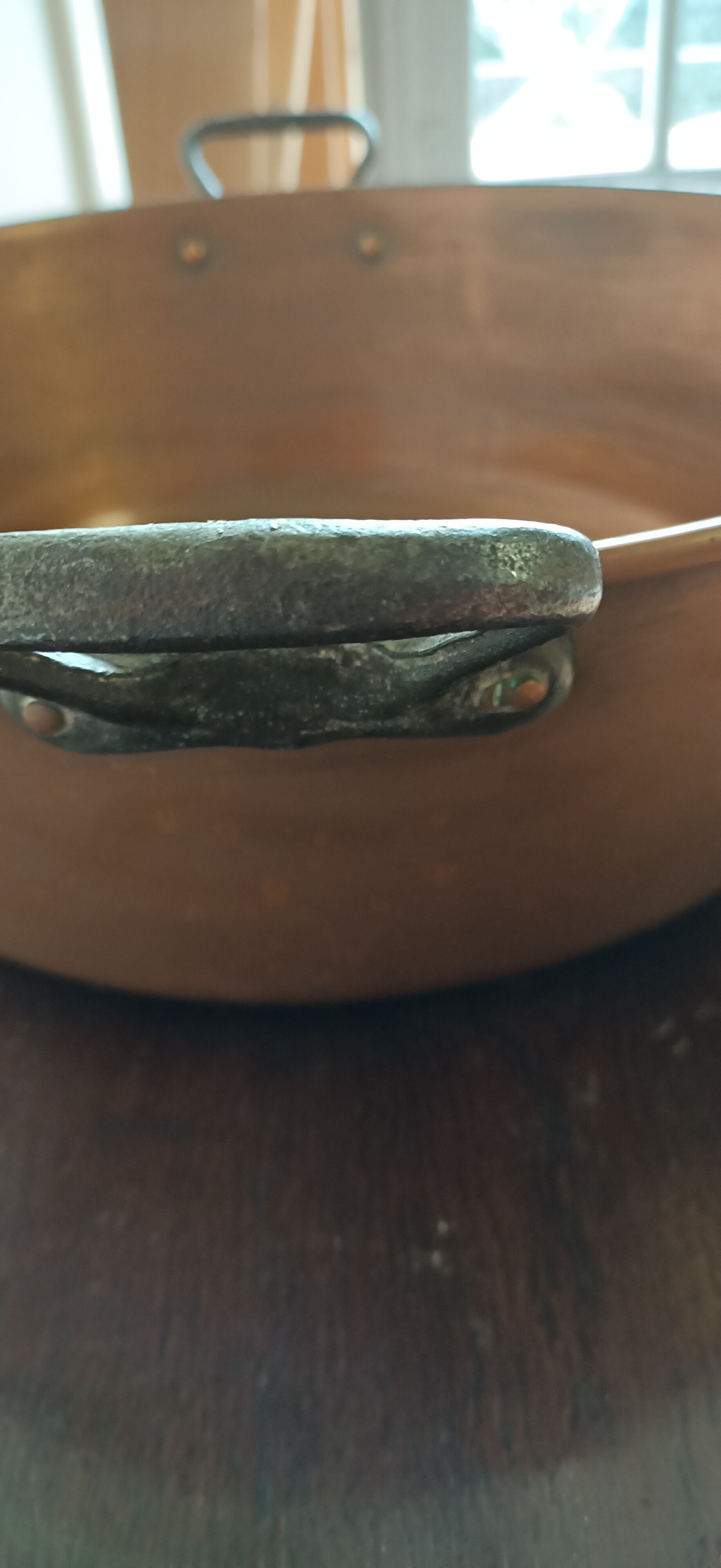 Bassine à confiture en cuivre