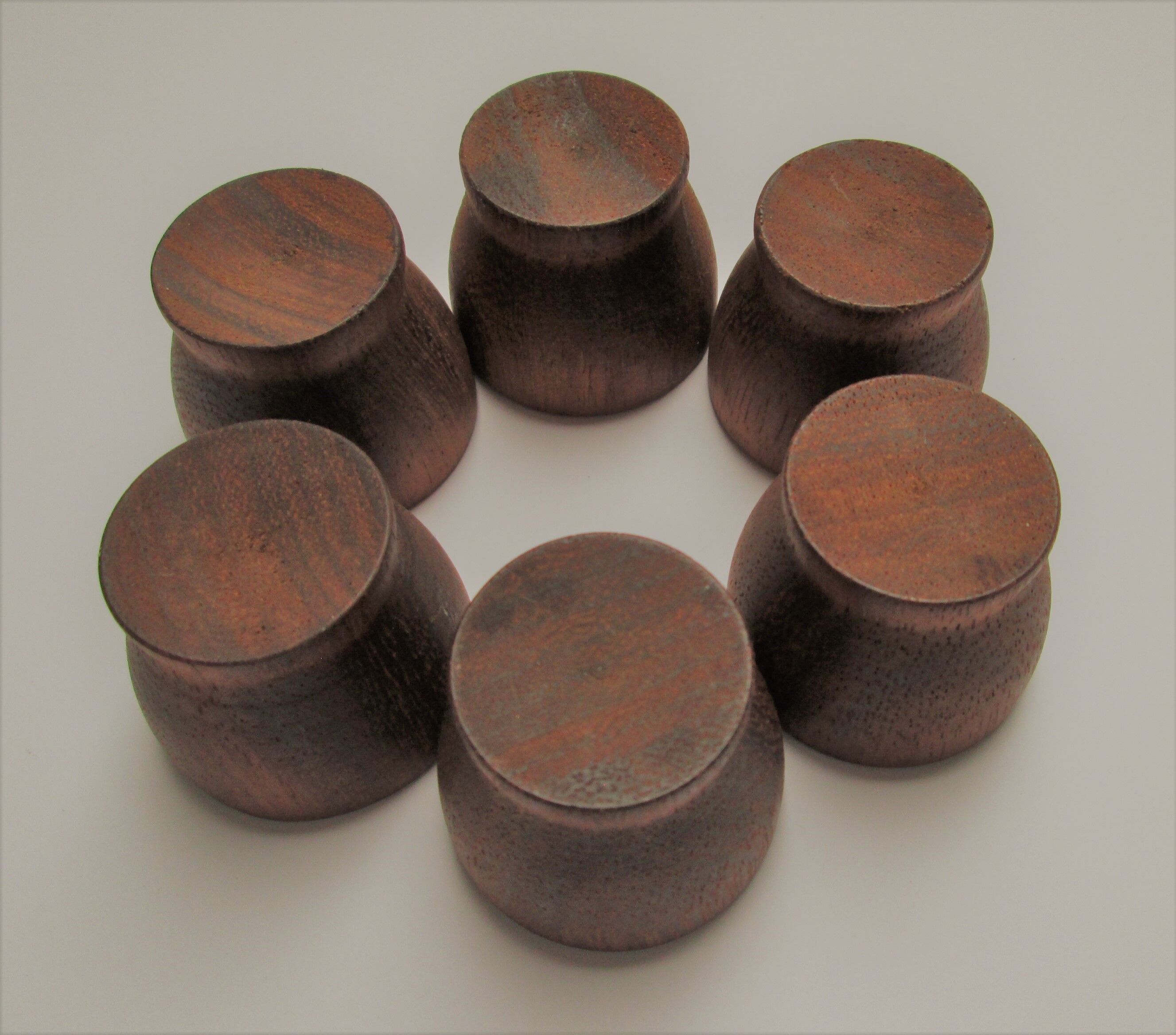 1960s Danish set of 6 eggcups