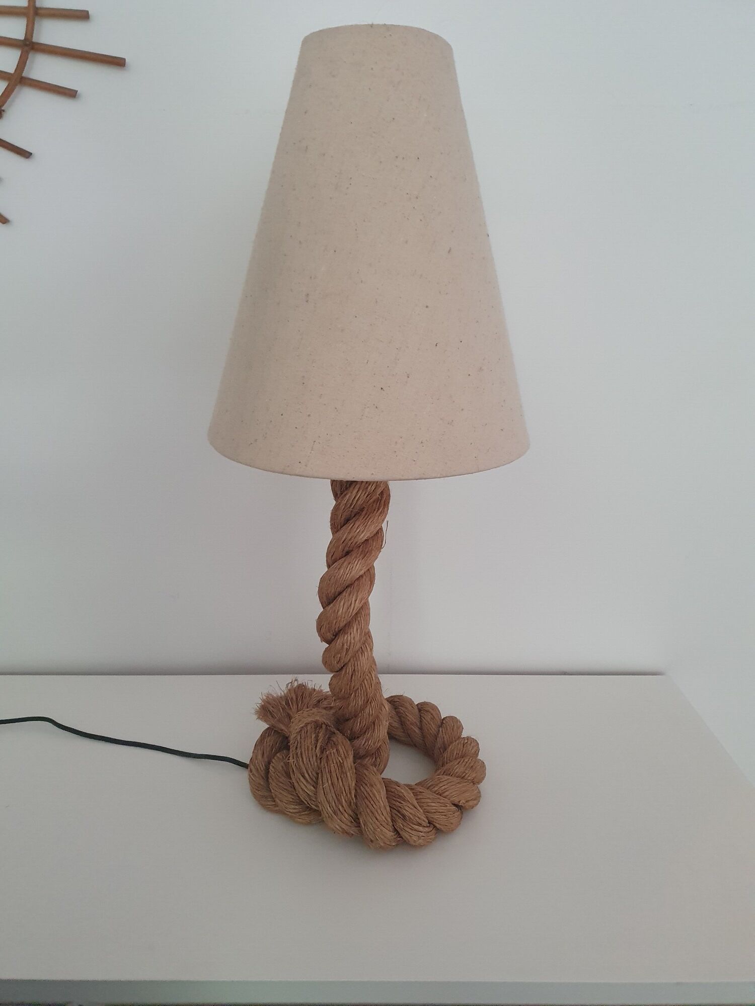 Artisanal rope lamp 60/79