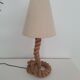 Artisanal rope lamp 60/79