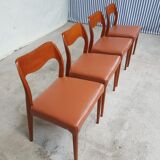 Lot de 4 chaises 1959