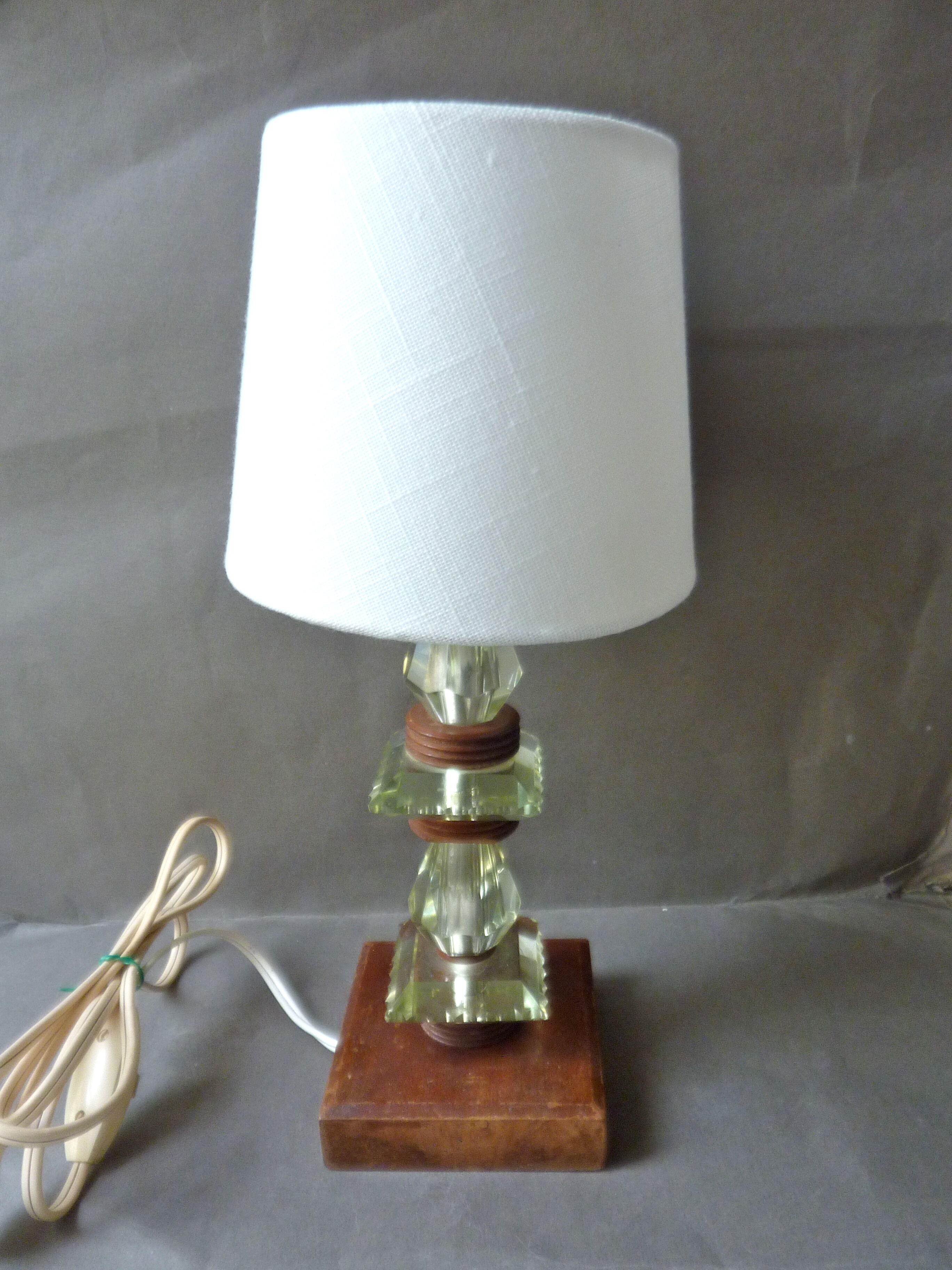 Art Deco lamp from the 40s and 50s