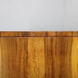 1930s Bauhaus Wardrobe by Vichr & Spol in walnut Finish, Czechoslovakia