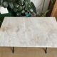 Bistro table in marble