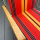 Pair of vintage folding camping chairs