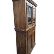 Vintage wooden display cabinet / sideboard / wardrobe