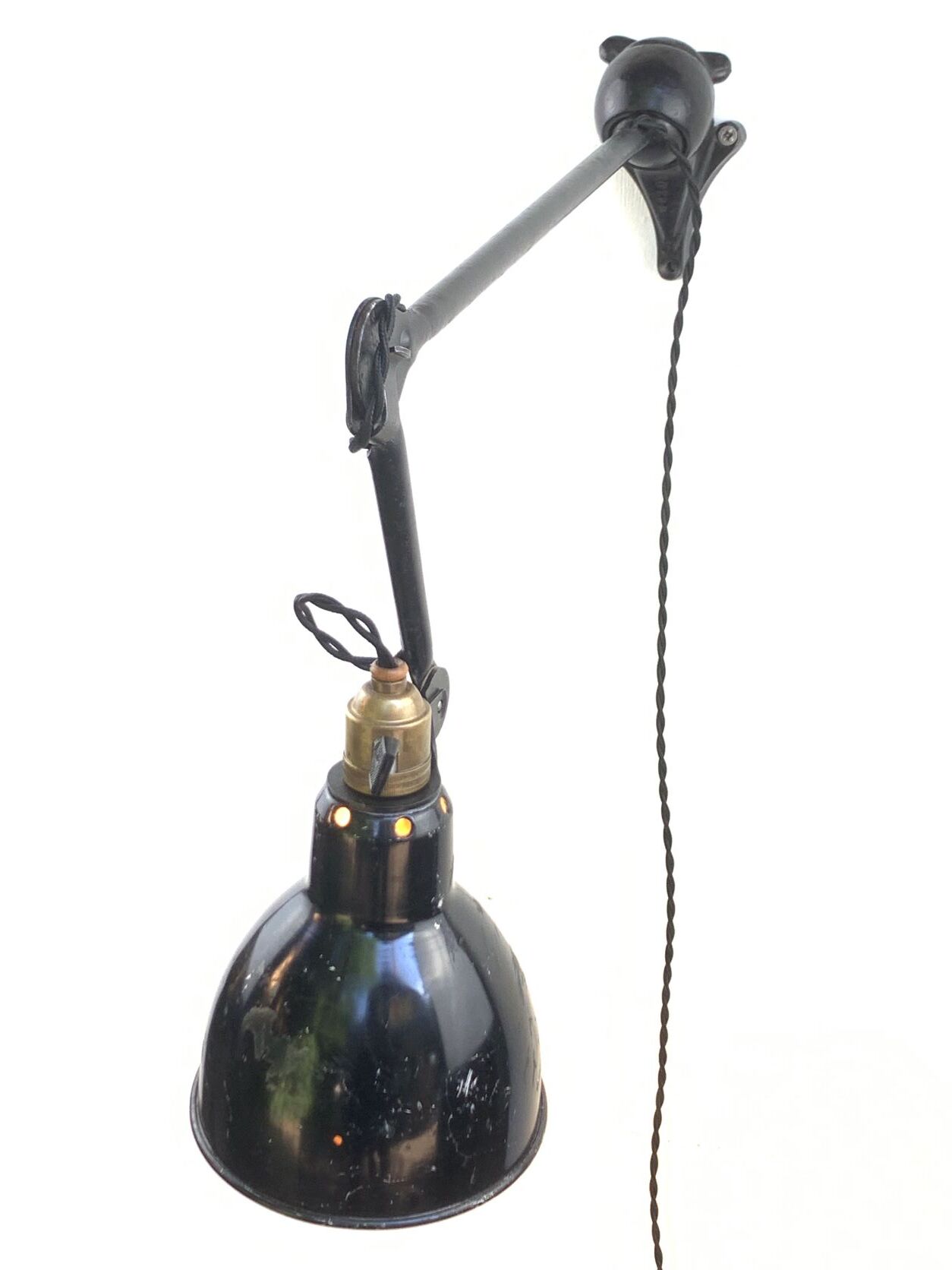Gras ravel old lamp model 222 stamped ravel clamart