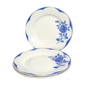 Three plates Digoin Corsica