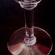 Port glass or crystal aperitif engraved nineteenth