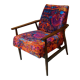 Renovated armchair Fox "Lis", Poland 1960s by Henryk Lis