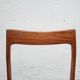 Set of 6 vintage Scandinavian teak chairs