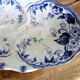 Ravier in porcelain, Ironstone, model Flora, Creil & Montereau XIXth