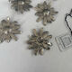Set of 6 vintage silver-plated knife rests • Daisy flowers