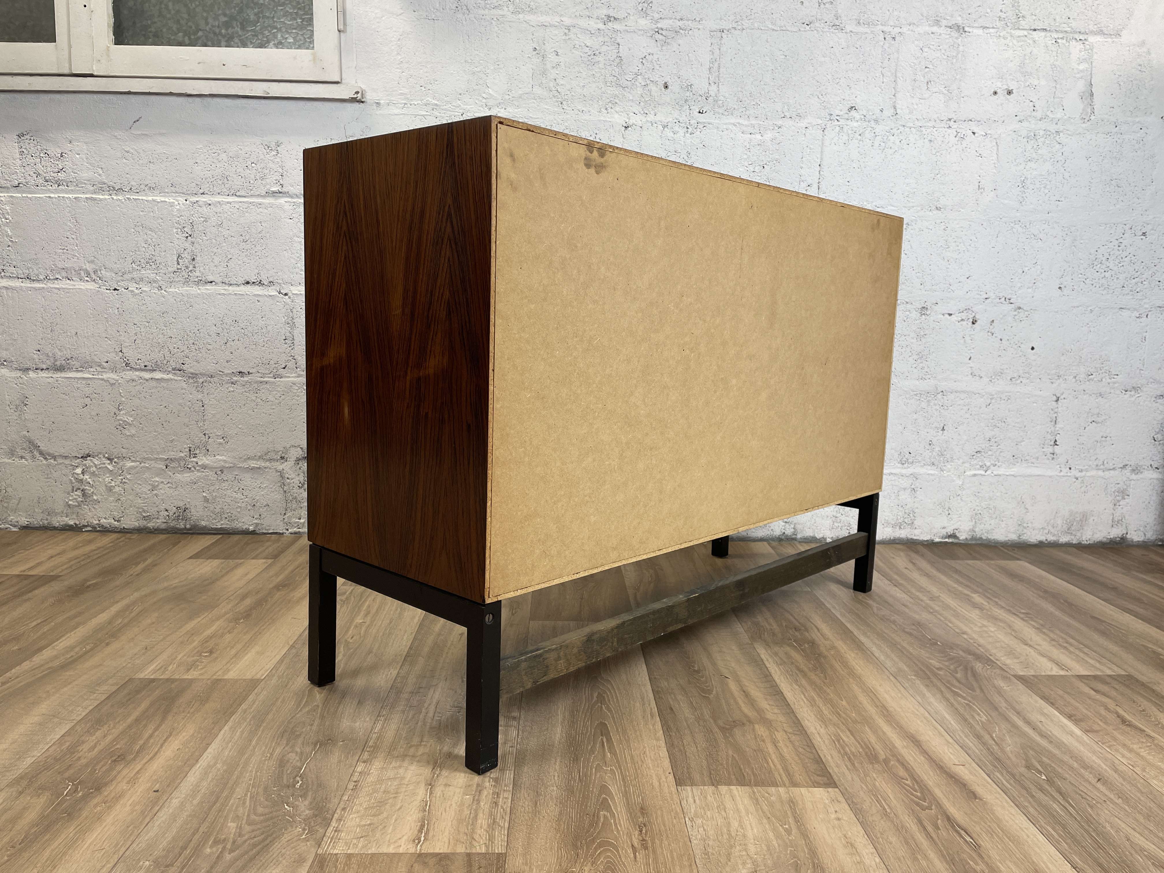 Scandinavian rosewood sideboard by Sigvard Bernadotte, 60s