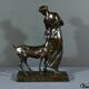 Bronze   "La Femme au Faon", Atelier Primavera – 1930