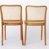 2 of 8 Ligna chairs, 1960s-1970s, Czechoslovakia, Vintage