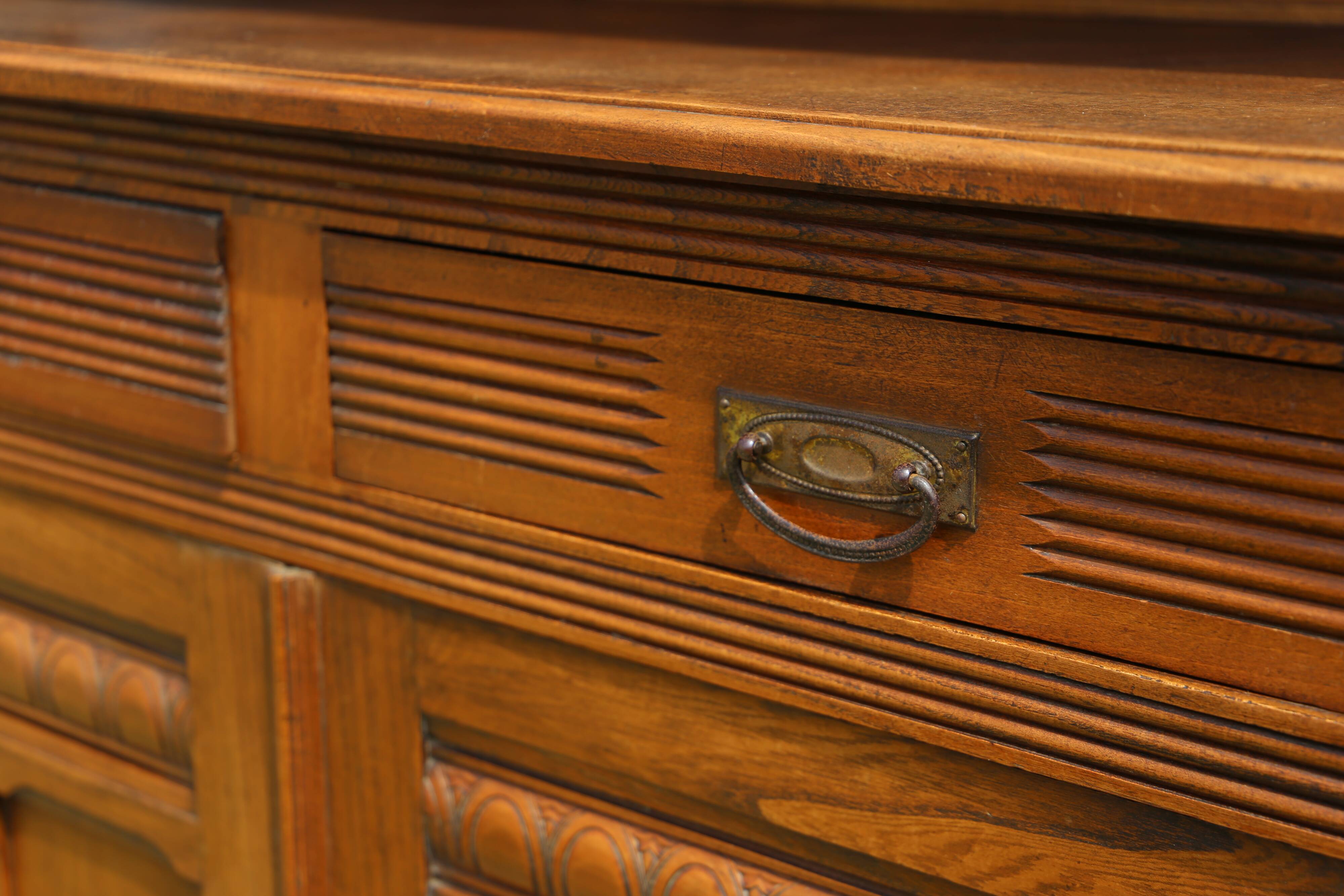 Vaisselier / buffet two body, vintage