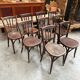 Suite of 9 bistro chairs from the early 20th century