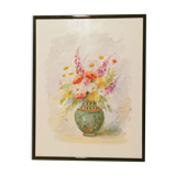 Original watercolor Louise Picard
